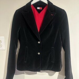 Black Velvet Women's Blazer Size M